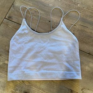 Light sparkling lavender garage, extra small small top